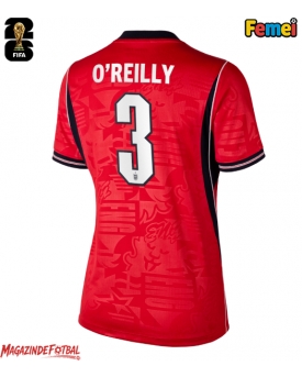 Anglia Nico O'Reilly #3 Echipament de Fotbal Replică Mondial 2026 Femei Deplasare Anglia Nico O'Reilly #3 Echipament de Fotbal Replică Mondial 2026 Femei Deplasare